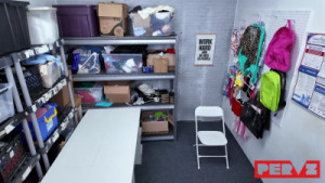 Emerald Loves Gets Drilled In The Staff Room