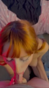 Asya Bunny Gives Her Boyfriend A Blowjob