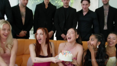 Catherine Knight's Wild Birthday Party Group Sex
