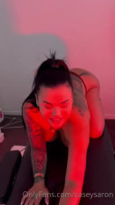 CaseySaron Takes A Cock After A Massage