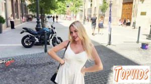 Maya - Surrounded by two men, 28 - year - old Maya is happier than ever!