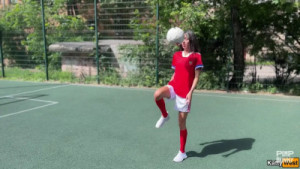 Katty West Gets Anal Fucked While Watching The World Cup