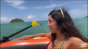 Anal Sex On The Public Beach With Katty West