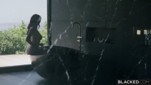 Cock Crazy Rae Lil Black Gets BBC Spit-Roasted