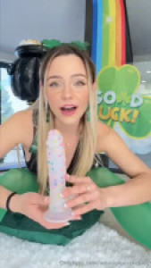 Piper Presley Rides Her Dildo On The Floor