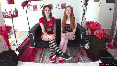 Ravenlanexxxx & Backdoorgf Enjoy Anal Threesome