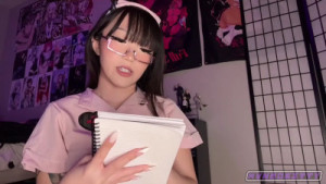 Nurse Mvngo Kitty Fills Her Pussy With A Dildo