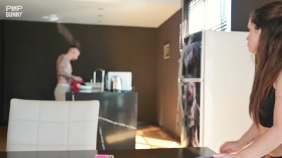 Tattooed Fitness Guy Turns Me On And I Let Him Fuck My Tight Pussy