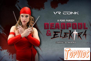 Octavia Red - Deadpool And Electra A XXX Parody