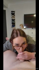 HoneyyBrooks Receives A Facial After Sex