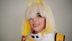 Momokun Rides Her Dildos In Elegg Costume