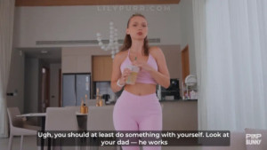 Stepmom's Yoga Body Got Mind Controlled By My Weird Rock