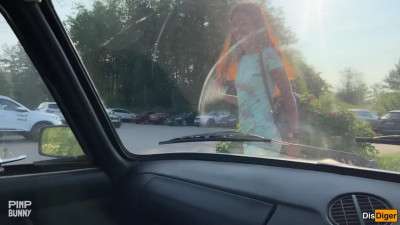 Picked Up A Girl In A Car Then Took Her To The Forest And Fucked Her Hard