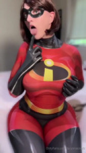 Brynn Woods Gets A Backshot As Mrs. Incredible