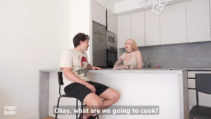 POV Nika Legran: I Fuck My Cousin On The Countertop