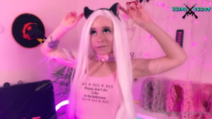 Catgirl Alice Bong Gives Head Then Gets Fucked On The Couch