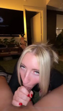 BlondeAdobo Rides A Fan's Cock In Reverse Cowgirl Position