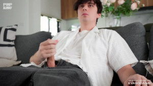 My Stepsister Eva Soda Caught Me Masturbating And Helped Me Cum