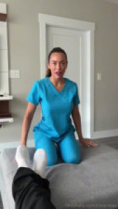 Personal Nurse CoraMaay Satisfies Her Patient