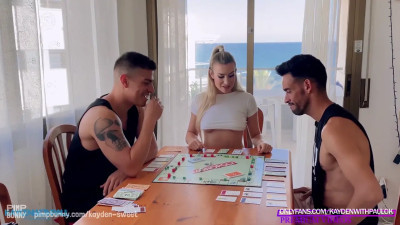 Two Big Cocks Fuck Me Hard To Pay My Debts On Monopoly