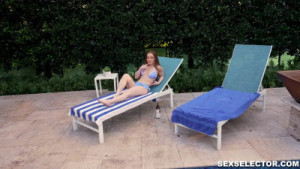 Haley Spades Fucks The Pool Guy