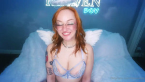 Emma Magnolia Gets Screwed In An Angel Costume