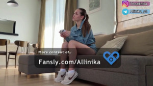 Allinika Receives A Facial After Getting Railed