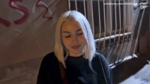 A Girl From A Dating Site Flashes Her Tits On The Street On Our First Date! We Fucked On The Second Day!