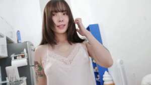 Yuna Tamago Moans While Riding Her Dildo