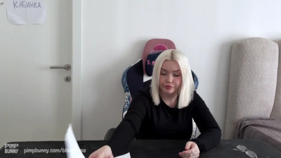 Don't File A Complaint – A Cunning Blonde Fucks Me So I Won't File A Complaint