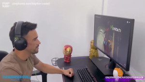 Gamer Boy Makes His Threesome Fantasy Became A Reality