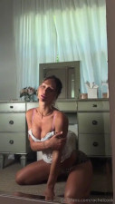 Rachel Cook Films Herself Stripping