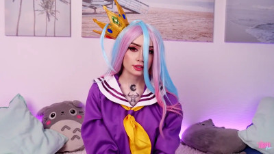 Zirael Rem Shows Her Dick-Riding Talent In Her Shiro Cosplay