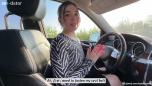 Myelliqueen's Risky Car Sex Tape