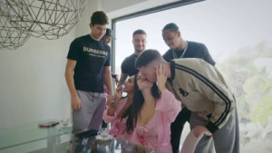 Rossavaxx & Yasmina Khan's Interracial Orgy
