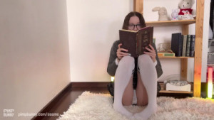 The Schoolgirl Doesn't Want To Do Her Homework — She Wants To Get Fucked In The Ass