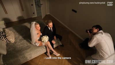 The Luxury Bride Is Left Alone With The Photographer And Cheats On Her Groom | PimpBunny