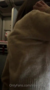 Eve Sweet Blows Her BF In The Airplane Restroom