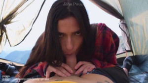 Beautiful Slim Latina Has Sex During Camping In The Mountains With Her Big Ass