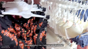 Lingerie Shopping For My Wife Turns Into Cheating Fuck In The Fitting Room
