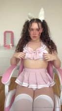 Amalia Nelson Pleasures Herself With Toys While Wearing Her Sailor Moon Outfit