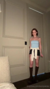 Dainty Wilder Squirts Twice During Solo Play