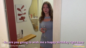 My Ex Showed Up Unexpectedly On My Birthday And Fucked Me Instead Of Giving A Gift!