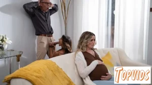 Armani Black, Sarah Arabic & Jena LaRose - Preggers Party Fuckfest