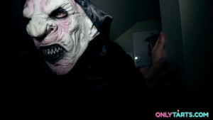 The Monster Terrorizes Nikoleta's Pussy On Halloween Night