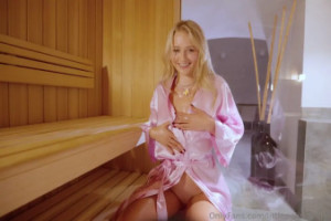 Lena Polanski Masturbates In The Sauna