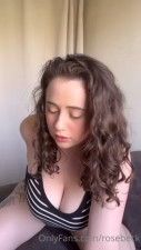 Imrosebeck Moves Up And Down On Her Dildo