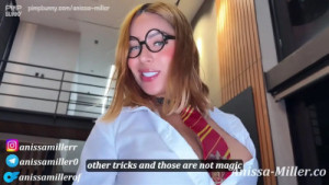 Ani Potter Showed A Magic Trick To Her Stepfather