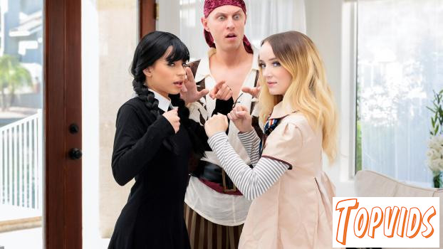 Aria Valencia & Maria Kazi - Megan Vs Wednesday - S31:E3