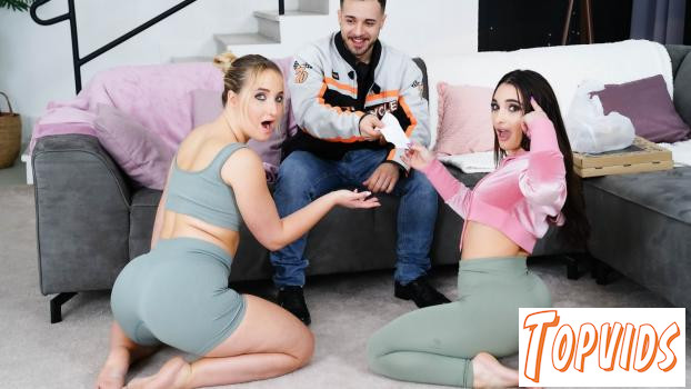 Sara Diamante & Chloe Chevalier - Stretch For Pizza